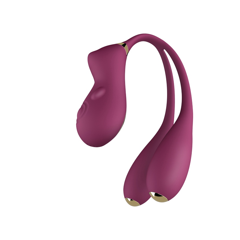 Trinity Pleasure: 3 Vibrations in 1 Elegant Design Rabbit Vibrator