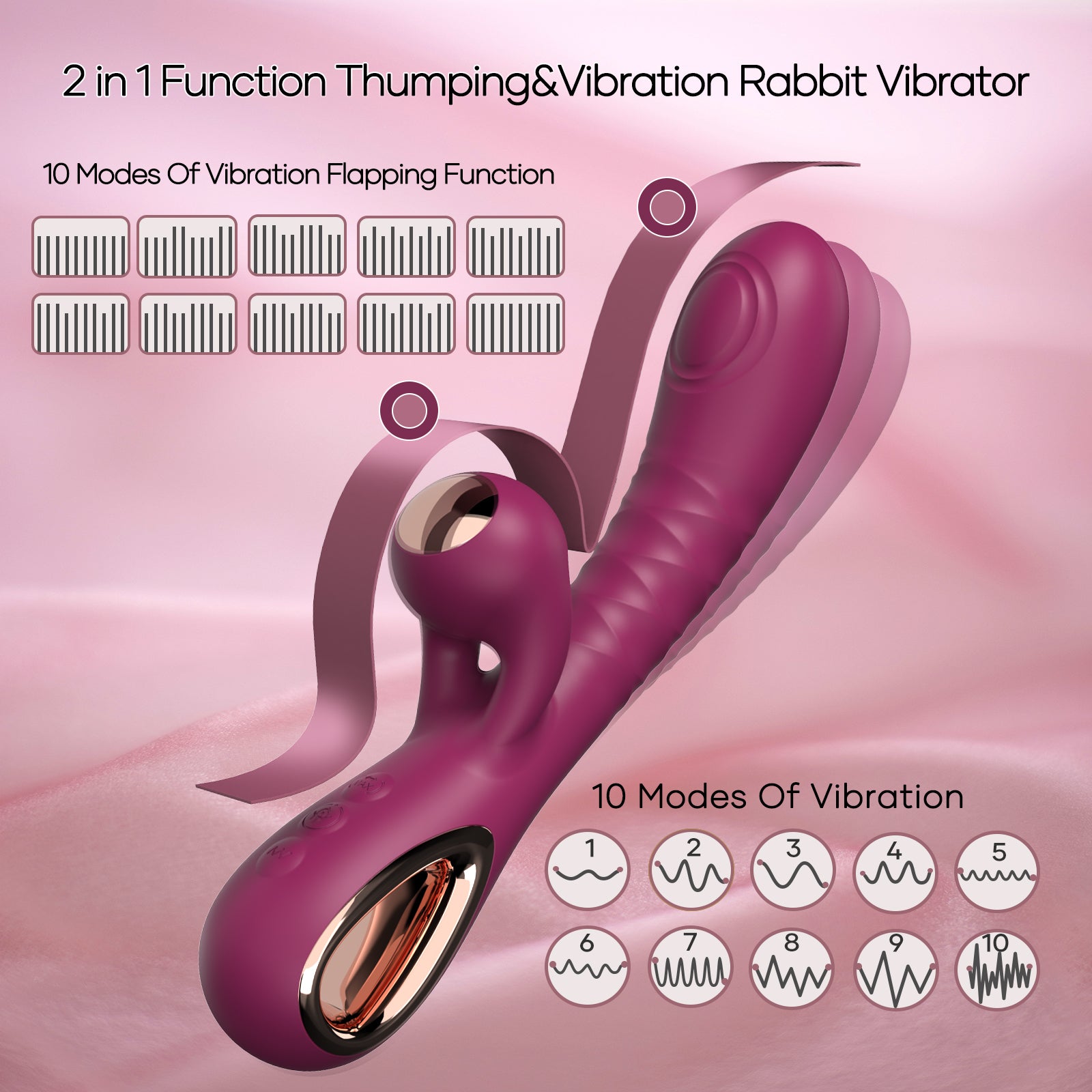 ual Stimulation Silicone Massager for Women Silicone clit and g spot massager