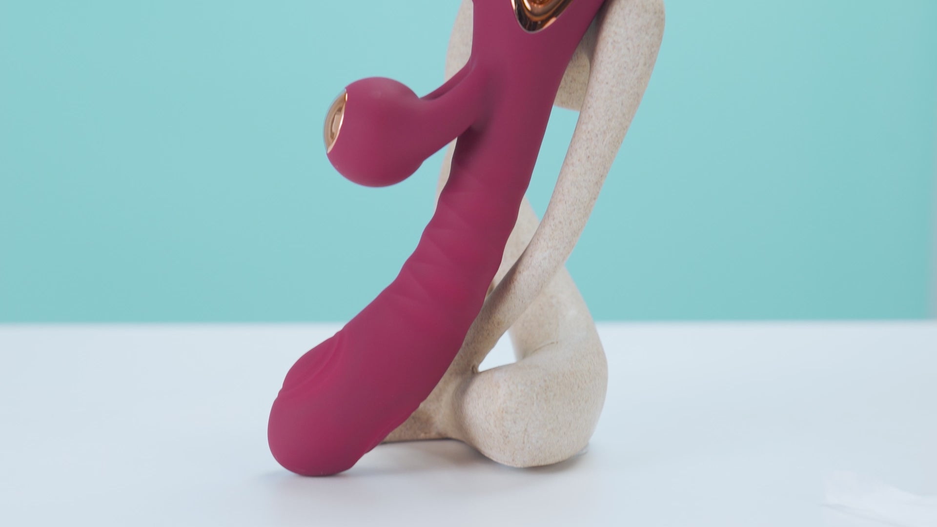 ual Stimulation Silicone Massager for Women Silicone clit and g spot massager